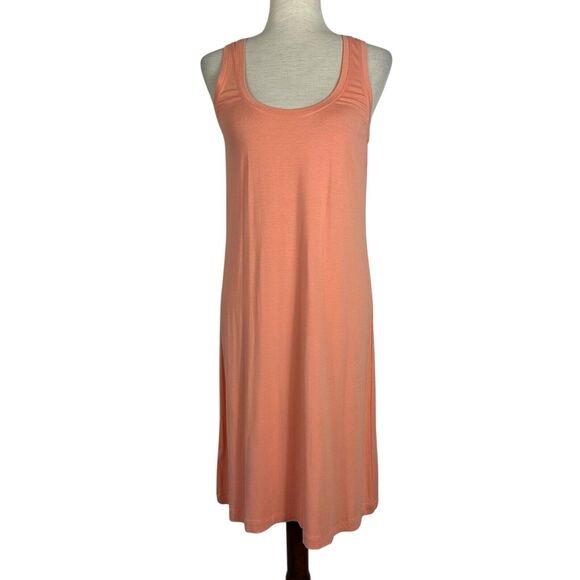 Tommy Bahama Dresses & Skirts - Tommy Bahama Dress Women Small Coral Peach Jersey Knit Shift Tank Coverup Beach